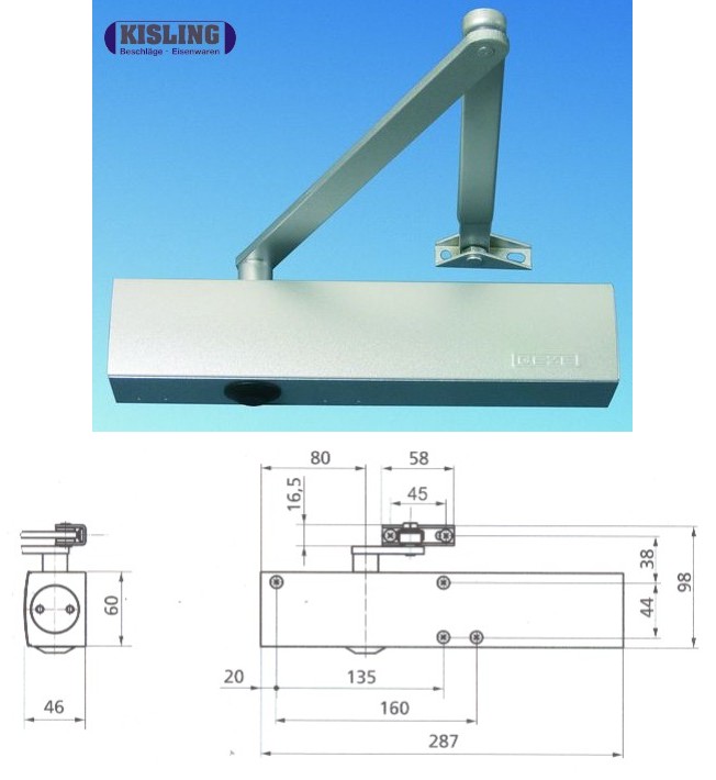 GEZE Door lock TS 2000 TS 3000 TS 4000 TS 5000 Slide rail / Linkage eBay